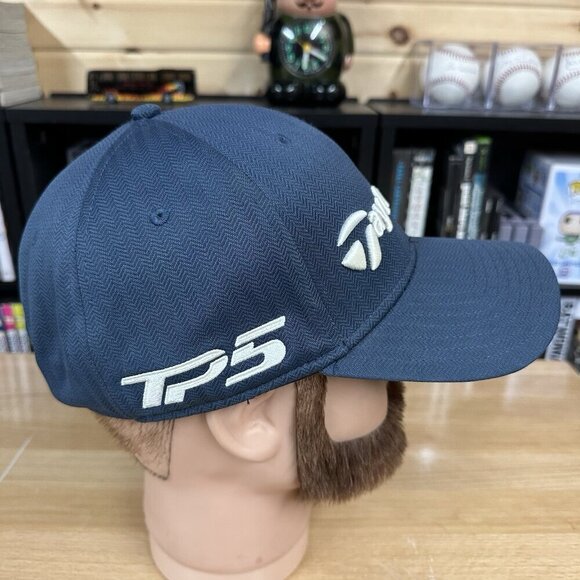 Taylormade Hat TP5 M1 Hock And Loop Adjustable Blue - Picture 3 of 6